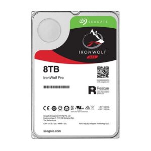 HD SEAGATE IRONWOLF 8TB SATA3 3.5" 7200 RPM  256mb cache 24x7 - NAS HDD - ST8000VN004 - Gar. 3 anni