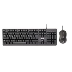 TASTIERA + MOUSE ITEK USB "DEC C01" - Mouse ottico 3600DPI, Tastiera membrana 105 tasti, cavo 1.5m - ITKMDECC01