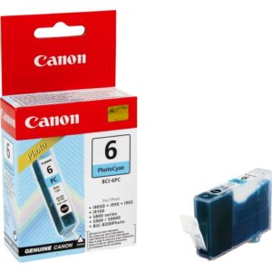 INK CANON BCI-6PC Ciano Foto X I9950 IP6000D IP8500