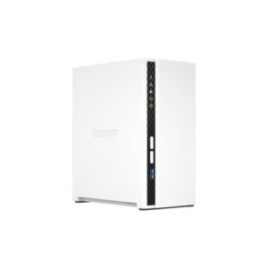 NAS TOWER QNAP TS-233 2xHDD, NOHDD 3.5"/2.5" SATA ARM 2.0GHz QuadCore RAM 2GB 1P GIGA 1P USB 3.2 1P USB 2.0