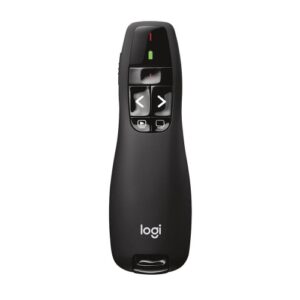PRESENTER LOGITECH WIRELESS MOUSE R400, 1000 dpi 5 tasti, USB 910-001356 Nero