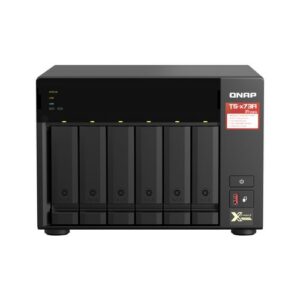 NAS TOWER QNAP TS-673A-8G 6HD + 2XM.2 NOHDD 2.5"/3.5" RAM 8GB DDR4 2P 2.5GbE 3P USB3.1 AMD Ryzen V1500B 4C/8T 2.2 GHz