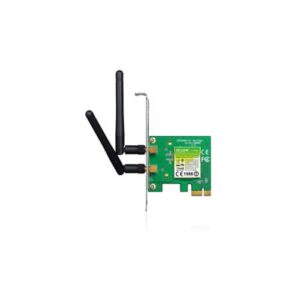 SCHEDA WIRELESS TP-LINK TL-WN881ND PCI EXPRESS 300M  Atheros, 2T3R, 2.4GHz 802.11n/g/b, 2 ANTENNE STACCABILI 2dBi