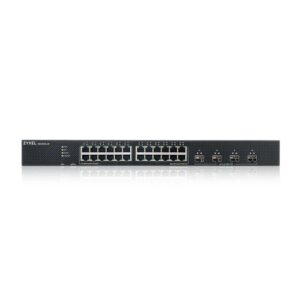 SWITCH ZYXEL XGS1935-28 24P GIGABIT+4P 10GbE SFP+ IPv6, VLAN, QoS, IGMP, Rack - FREE Nebula Basic