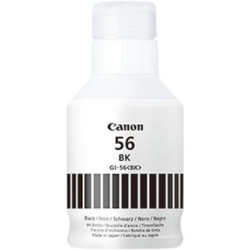 INK CANON GI-56 BK NERO Flacone da 170ml 6.000PP x MAXIFY GX5050 GX6050 GX7050 GX6150