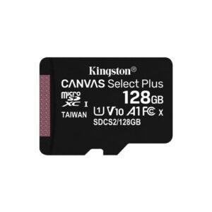 SD-MICRO KINGSTON  128GB incl. Adapter  CLASS 10 UHS-I 100MB/s + ADATTATORE Canvas Select - SDCS2/128GB