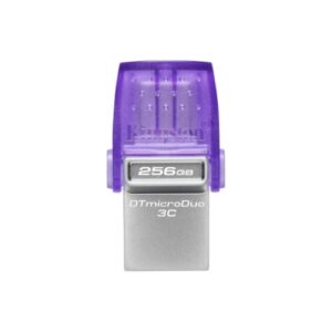 FLASH DRIVE KINGSTON USB 3.2  256GB "DT DUO"- USB-C+USB3 - DTDUO3CG3/256GB