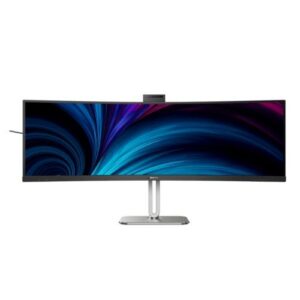 MONITOR PHILIPS 48,8" 32:9 CURVED 49B2U6900CH/00 VA 5120x1440 4ms 450cd/m² 2x5W MM WEBCAM Reg.H 2HDMI DP RJ45 USB-C docking