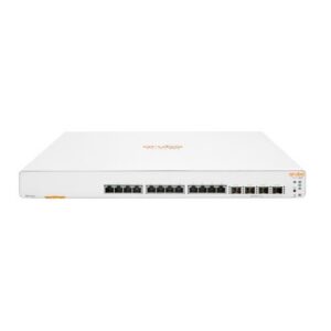 HPE Networking Instant On Switch Series 1960 JL805A 12 X 10GB BASET + 4 X 10GB SFP+ GARANZIA A VITA LIMITATA