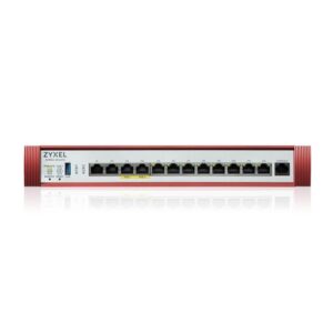 FIREWALL ZYXEL USGFlex Security Gateway 500H VPN:300 IPSec/L2TP, 150 SSL WAN, 8xLAN + 2x2.5 + 2x2.5 POE 30W, fino a 300 utenti