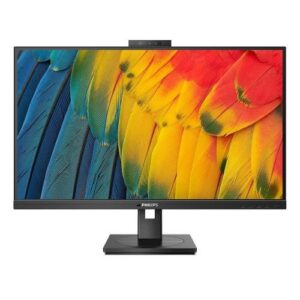 MONITOR PHILIPS LED 23.8"Wide 24B1U5301H/00 IPS 1920x1080 300cd/mq 1000:1 2x5W MM WEBCAM Reg.H PIVOT HDMI DP USB-C docking