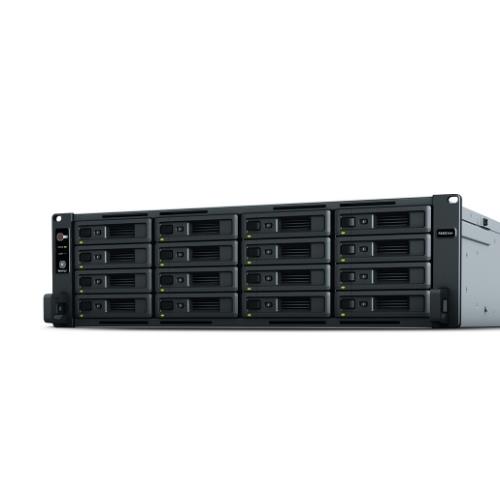 NAS RACK 3U SYNOLOGY RS4021xs+ 16XHDD NOHDD 3.5''/2.5'' 4x1GBe LAN 2x10GBe BaseT 16GB RAM Intel Xeon D-1541 8C 2.1GHz 2x550W