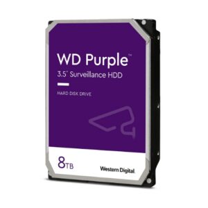 HD WD SATA3 1TB 3.5" PURPLE INTELLIPOWER 64mb cache 24x7 - (Ideali per DVR/PVR) WD11PURZ - Gar. 3 anni