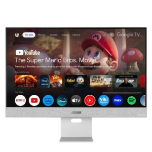 MONITOR ASUS LED 27" Wide ZenScreen Smart MS27UC IPS 3840x2160 5ms 350cd/m² 2x5W MM Reg.inH HDMI DP USB-C Docking Google TV