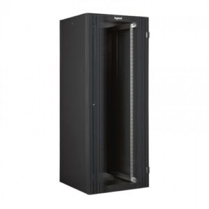 ARMADIO RACK DA PAVIMENTO LEGRAND 42U 2026X600X600 PORTA IN VETRO  2 MONTANTI ANTERIORI RAL 7016