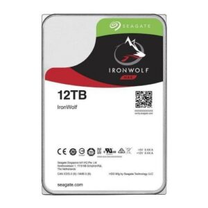HD SEAGATE IRONWOLF 12TB SATA3 3.5" 7200 RPM 256mb cache 24x7 - NAS HDD - ST12000VN0008 - Gar. 3 anni
