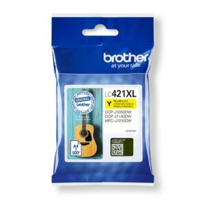 INK BROTHER LC-421XLY Giallo 500PP X DCP-J1050DW MFC-J1010DW