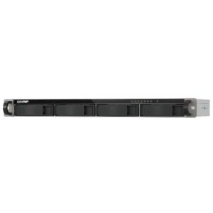NAS RACK 1U QNAP TS-433eU 4HD 3,5"/2,5" NOHD 2x 2.5GbE LAN 4GB RAM ARM 2.0GHz 4core 100W