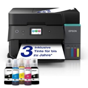 MULTIFUNZIONE EPSON EcoTank ET-4950 A4 35/23PPM 250FF FAX ADF DUPLEX LAN WiFi USB Epson Connect Display LCD