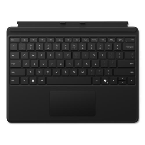 MICROSOFT Surface Pro 10 New Standard Keyboard Copilot Key Black EP2-00403 custodia con tastiera per Surface Pro10 e Copilot+PC