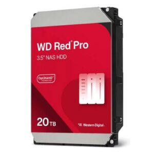 HD WD SATA3 20TB 3.5" RED PRO INTELLIPOWER 512mb cache 7200RPM 24x7 - NAS HARD DRIVE - WD202KFGX