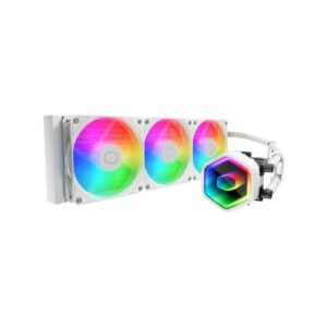 DISS A LIQUIDO COOLER MASTER -MASTERLIQUID 360 CORE II ARGB - STK UNIVERS. 3*120mm WHITE - MLW-D36M-A18PA-RW