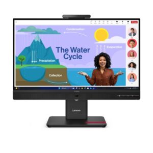 MONITOR LENOVO T24D-4v 64B7UAT1EU 23,8" IPS/FHD/HDMI,DP,USB-C (100W) + USB-C (15W)/VOIP/Speakers/Webcam/Ethernet/Daisy chain