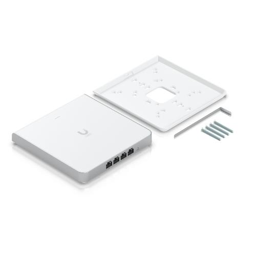 UBIQUITI ACCESS POINT U6 Enterprise In-Wall WIRELESS UNIFI 3P RJ45 2.5 GbE WIFI 6E 4X4 MIMO 600+ Client - U6-Enterprise-IW