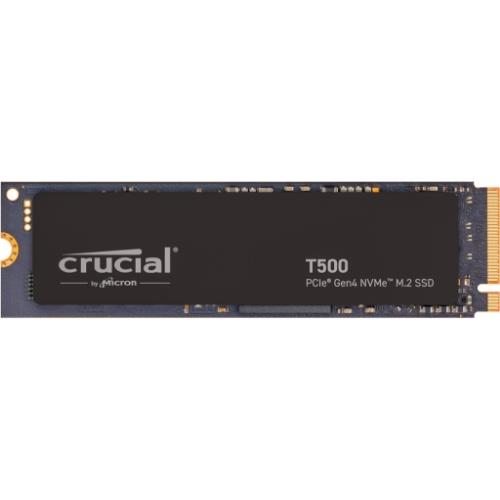 SSD CRUCIAL M.2(2280) 1TB NVME T500 PCIE4.0 READ:7300MB/S WRITE:6900MB/S - CT1000T500SSD8