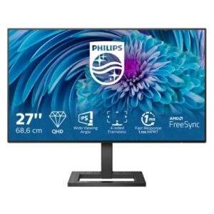 MONITOR PHILIPS LED 27"Wide 27B2N3500J/00 IPS 2560x1440 120Hz 4ms 350cd/mq 1.000:1 2x2W MM Reg.H PIVOT 2HDMI DP