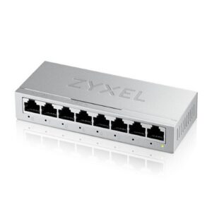 SWITCH ZYXEL GS-108B v5 8P LAN GIGABIT UNMANAGED DESKTOP Case Metallic