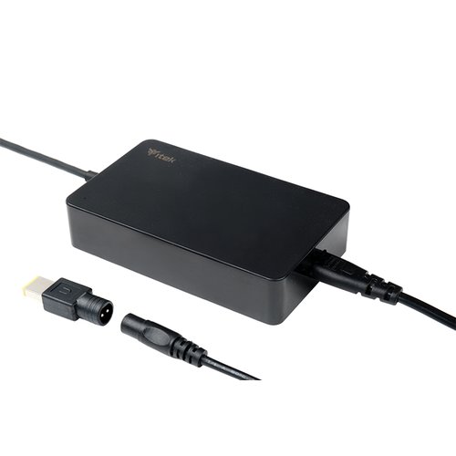 ALIMENTATORE UNIVERSALE ITEK x NOTEBOOK DA 90W, 8 connettori, Silm Design - ITNBSD90