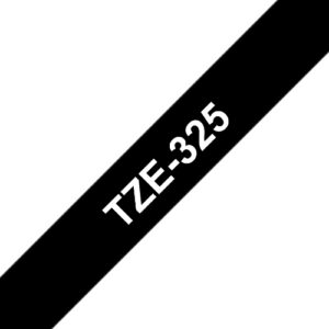 BROTHER TZE325 NASTRO TZ BIANCO / NERO #