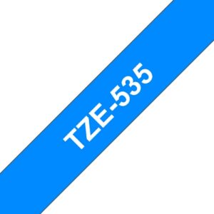 BROTHER TZE535 LAMINATO BIANCO BLU