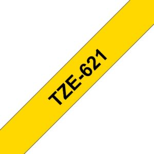 BROTHER TZE621 NASTRO TZ NERO / GIALLO
