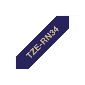 BROTHER TZERN34 NASTRO ORO / BLU