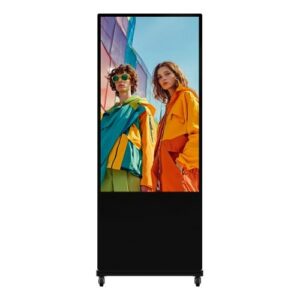 HIKVISION DIGITAL SIGNAGE 4K 55" TOTEM TOUCH 4GB memory, 32GB storage,  Andriod 13, 4K - DS-D6055UT-D/S, Trasp. da Concordare