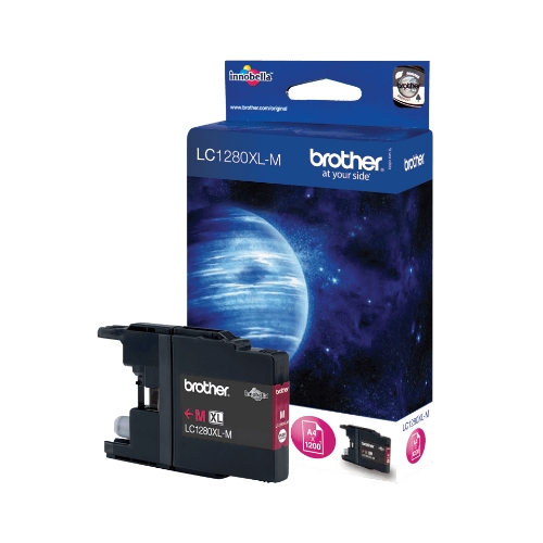 INK BROTHER LC-1280XLM Magenta 1200PP X MFC-J6510DW MFC-J6910DW MFC-J5910DW