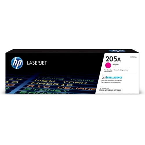 TONER HP CF533A N.205A Magenta 900PP X LASERJET M180N M181FW
