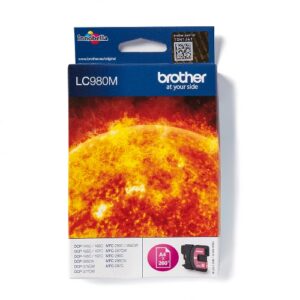 INK BROTHER LC-980M Magenta X DCP-145C DCP-165C DCP-195C MFC-250C MFC-290C