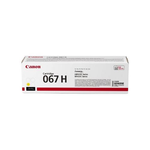 TONER CANON 067H Y Giallo 2350PP x LBP631CW LBP633CdW MF657CDW MF655CDW MF651CW