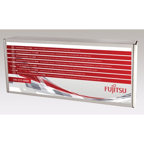 Set consumabili contenente: x10 Rullo di Pescaggio x10 Rullo di Separazione x10 Rullo Sfogliatore. Per scanner fi-6400/6800