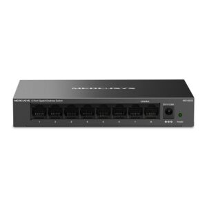 SWITCH MERCUSYS MS108GS 8P LAN MINI DESKTOP 10/100/1000M RJ45 CASE PLASTICA