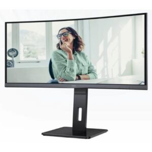 MONITOR AOC LED 34" Wide CURVED CU34P3CV VA 3440x1440 1ms 300cd/mq 50.000.000:1 2x5W MM Reg.H HDMI DP USB-C Docking