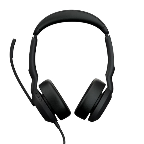 CUFFIA JABRA EVOLVE2 50 MS USB-C/A BT, Canc. rumore,tasto "Mute",certif. MS - CASCO 2ANNI - 25089-999-799