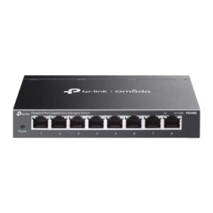 SWITCH TP-LINK OMADA ES208G 8P LAN GIGABIT DESKTOP 10/100/1000Mbps RJ45 Desktop Easy Managed Switch