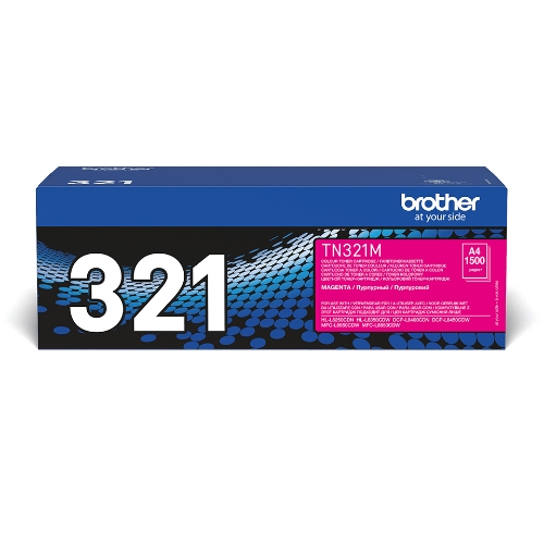 TONER BROTHER TN-321M Magenta 1500PP x HL-L8250CDN DCP-L8400CDN MFC-L8650CDW HL-L8350CDW DCP-L8450CDW MFC-L8850CDW