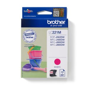INK BROTHER LC-221M magenta 260PP X DCP-J562DW MFC-J480DW MFC-J680DW MFC-J880DW