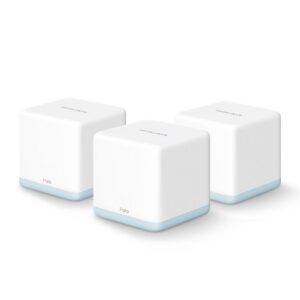 ROUTER MERCUSYS WIRELESS HALO H30(3-PACK) AC1200 WHOLE-HOME DUALBAND 2P 10/100MBPSX UNIT.- 2 ANTENNE INTERNE
