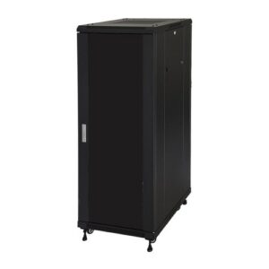 RACK LINK 19'' ARMADIO 22 UNITA' (A)1166x (L)600x(P)600mm COLORE NERO Capacità di carico 800 kg LK1922U66N